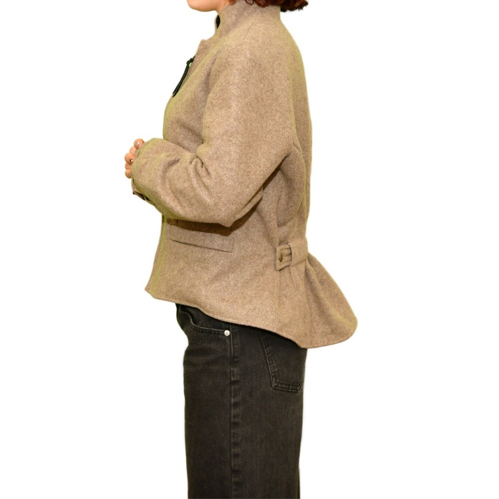 Schaefer Outfitter Beige Wool Jacket | Women's M | Made in USA - Picture 9 of 12